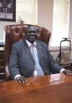 El 2º Vicepresidente de Sudán del Sur, Riek Machar. 30 jun. 2012. Wikipedia.org. Foto: Hannah McNeish.